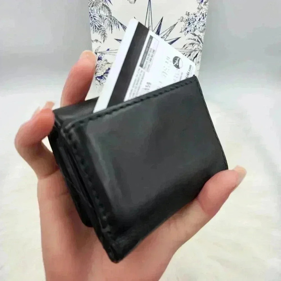 Dior Leather D-Fence Compact Wallet - Picture 8 of 16